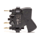 П147-02.17 AE Переключатель-клавиша 2-х поз. 12-24v 6контактов без символа ГАЗ, ЗИЛ, МАЗ, КАЗ, БелАЗ, КРАЗ. AVTOELECTRICA