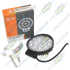 AE42R-14LED-42PC Фара рабочего света светодиодная КРУГЛАЯ 42 вт; 42 вт ближний 14 диодов, (115х42х142)12/24V AVTOELECTRICA