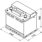 0 092 S30 060 Аккумулятор (АКБ) 1-прямая полярность 56 а/ч 242х175х190; S3 006 242х175х190; ("+" слева);12V - 56 А/ч 480А; S3 / Black Bosch