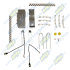 CMP5380 Колодки тормозные передние/задние дисковые (комплект 4шт) 176х83х26; Wabco PAN 17 ГАЗон Некст; с установочным комплектом и датчиком ГАЗон Некст, ПАЗ Вектор Некст CAMPAR