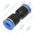 01038E Фитинг (штуцер) прямой; трубка ф5/ф5мм (цанга) Exovo