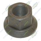 04899 Гайка С/И M18x1,5 h=24 К=27 с упорной шайбой колесная ГАЗ.ЗИЛ BPW (1970-2020), MAN Bus (1970-2020), MB Accelo (2003-2020); h=25 К=27 с упорной шайбой колесная FeBi