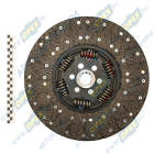 000 001 501 Диск сцепления ведомый ф362 шлиц=10 фшлица=38х6 hступ=45 MAN, МАЗ-4370,ПАЗ,ГАЗ-33106,Валдай,ГАЗон Некст (дв.Cummins 3.6) MAN Bus (1970-2020); 1878001501 FLRS