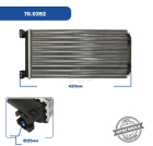 70.0352 Радиатор отопителя 65/75/85 CF (98-00), CF 65/7/85 (01-), XF95 (02-06), XF105 (05-) DAF CF (2013-2021) GEparts