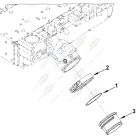 0384 Хомут коллектора (впускного коллектора и Г-образной трубы) Cummins (92-97мм) (ISBe,ISF3.8) VBC D=100мм (КАМАЗ,НЕФАЗ,ПАЗ) V-образный Газель Cummins 2, HAFFEN