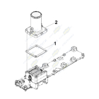 0452 Прокладка коллектора впускного Cummins ISBe, ISDe HAFFEN