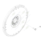 0692 Болт С/И М12х31х1,25 Р=28 К=18 в сб. с шайбой крепления маховика (Cummins) ISF 2.8;6CT HAFFEN