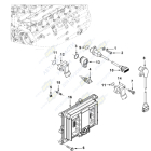 0054 Датчик положения коленвала IVECO EuroCargo распределительного вала Cummins ISBe IVECO Afriway (2015-2020) HAFFEN
