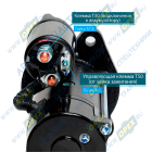 IMS101316 Стартер 24В z=10 МАЗ,УРАЛ дв.ЯМЗ-236,238 Евро-2,3; 5.5Квт (редукторный) ISKRAMOTOR