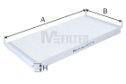 K 9047 Фильтр салонный A=460 B=237 H=30 MAN Lion s City; Neoplan Centroliner Европа; CU 45 120 M-Filter
