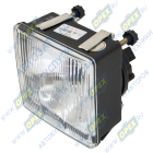 70.3775 Фара квадратная с прижимами МТЗ н/о,12в,H4 60/55; без лампы SKV