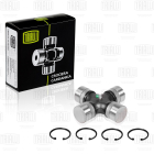 CC 617 Крестовина карданного вала 50х155 в сборе большая (50х155) (4 наим) КамАЗ,МАЗ h=147х147 dподшип=50; (под стопорн. кольц) Trialli