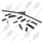 VEPLATINUM450 Щетка стеклоочистителя 450мм [18"]; бескаркасная PLATINUM с переходниками VETTLER