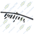 VEPLATINUM530 Щетка стеклоочистителя 530мм [21"]; бескаркасная PLATINUM с переходниками VETTLER