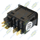 82.3709-21.00 Переключатель-клавиша (без символа) ПАЗ,КАВЗ АвтоАрматура