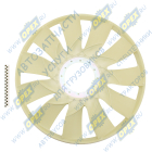 020005461 Крыльчатка вентилятора (d=750, 11 лопастей, 12 отв) КАМАЗ-6520 с дв. ISLe400 АВТОМАГНАТ