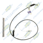 544010-1108580 Трос газа L=2455 в оплетке с пружиной и наконеч.(Привод гибкий) АвтоПартнер