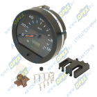 81.3802 Спидометр электронный круглый ф150; шкала 0-120 км/ч, КАМАЗ,ПАЗ (24 В) без датчика скорости и без жгута Автоприбор