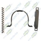 53-2202082/86 Кронштейн опоры кард. вала, скоба ГАЗ-53, 3307,3309,33104 L=480 S=50; 3отв.ф12; в сборе (с пластиной, накладкой) АЗГ