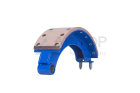 16375-3501090 Колодка тормоз.(12/ам) двухреберная АККОР
