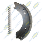 1653212-3501090 Колодка тормозная L=425 s=140 (расточенная) без уха АККОР