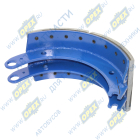 166520-3501090 Колодка тормозная (180мм) передняя с накладками; сварная (1 шт) длинн. накладка АККОР