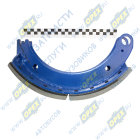 166520-3501090 Колодка тормозная (180мм) передняя с накладками; сварная (1 шт) длинн. накладка АККОР