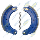 165440-3501090/91 Колодка тормозная МАЗ передняя (ABS) (180х410); (комплект 2 шт.) левая/правая АККОР