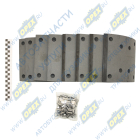 5440-3501105-СР Накладка тормозная (410х183) МАЗ, MAN, RVI, Mercedes; (8 накладок,64 закл.) передние АККОР