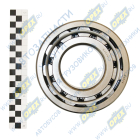 42314КМ (NJ314) Подшипник 70х150х35 ролик.радиал.1-ряд.(вн.обойма подвиж. с буртом); борт.редуктора Т-170 АПП