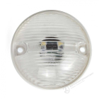 531.3731 Фонарь габаритный передний белый круглый светодиод 12/24в; (12/24) белый LED АЭК