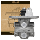 БАК.13511 Кран тормозной 2-х секционный подпедальный (без педали); (ГТК Н/О) МАЗ,КамАЗ ЕВРО (8 отверст.М22х1,5/7отверст.ф10) БелАК