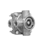 БАК.10454 Клапан ускорительный (Maх 1,0 МПа;резьба М22х1,5) ЗиЛ,КамАЗ,МАЗ; 9730010100 Порт 1 - M22x1,5 Порт 2 -2x M22x1,5 Порт 4 - M22x1,5 БелАК