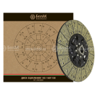 БАК.00284 Диск сцепления ф430; шлиц=10; фшлица=42х6, ведомый (лепест.238) БелАК