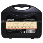 БАК.00108 Набор головок торцевых 1" ударных (для гайковёрта); для гайковертов 1'' (25мм) 8 шт  (27,30,32,33,34,36,38,41) БелАК