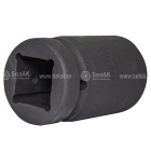 БАК.01833 Головка торцевая ударная 1" х33;  (L 80мм) БелАК