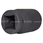 БАК.01834 Головка торцевая ударная 1" х34; (L 80мм) БелАК