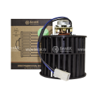 БАК.00001 Мотор отопителя 12В, 90W с вентилятором (фишка 2 плоск.клеммы) отопителя Газель БелАК