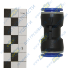 БАК.90015 Фитинг (штуцер) прямой; трубка ф15/ф15мм (цанга); пвх БелАК