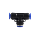 БАК.90308 Фитинг (тройник) Т-образный; трубка ф8/ф8/ф8мм (цанга) UNIVERSAL (1970-2020); 9.85868, пвх БелАК