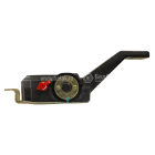 BAK.91013 Рычаг тормозной (трещетка) (авт.) левый; (ф38 мм; шлицы-10); 165 мм (+65мм); Scania (2,3,4 серии) SCANIA N Bus (2004-2020) БелАК