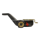 BAK.91012 Рычаг тормозной (трещетка) (авт.) правый; (ф38 мм; шлицы-10); 165 мм (-65мм); Scania (2,3,4 серии) БелАК