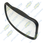 САКД-458.201.040 Зеркало (ПВХ) УРАЛ,ПАЗ сфера без обогрева широкоугольное в сборе бордюрное; [8] 274х182 БЕЛОГ