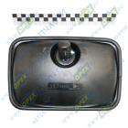 САКД-458.201.040 Зеркало (ПВХ) УРАЛ,ПАЗ сфера без обогрева широкоугольное в сборе бордюрное; [8] 274х182 БЕЛОГ