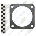 534008-1203027 Прокладка приемной трубы (квадратная)133х133; фвнутр=110; 4отв.ф12 БЕЛОГ