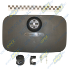 САКД.458201.080 Зеркало (ПВХ) основное сфера КАМАЗ,МАЗ без обогрева; [8](370x180) без обогрева БЕЛОГ