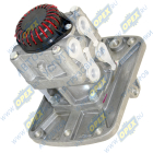 8099-3514208-20 Кран тормозной 2-х контурный подпедальный МАЗ,КамАЗ; - с встроенным глушителем (конвейер КАМАЗ с октября 2016 года) БЕЛОМО