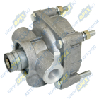 8001-3518010-10 Клапан ускорительный (Maх 1,0 МПа;резьба М22х1,5) ЗиЛ,КамАЗ,МАЗ; с креплением под шумоглушитель (без шумоглушителя) БЕЛОМО