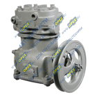 5336-3509012-10 Компрессор 2-х цилиндровый МАЗ, КрАЗ, УРАЛ, МЗКТ дв.ЯМЗ-7511; со шкивом (270 л/мин.) 172мм (повыш. производ.) БЗА