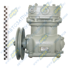 5336-3509012-10 Компрессор 2-х цилиндровый МАЗ, КрАЗ, УРАЛ, МЗКТ дв.ЯМЗ-7511; со шкивом (270 л/мин.) 172мм (повыш. производ.) БЗА